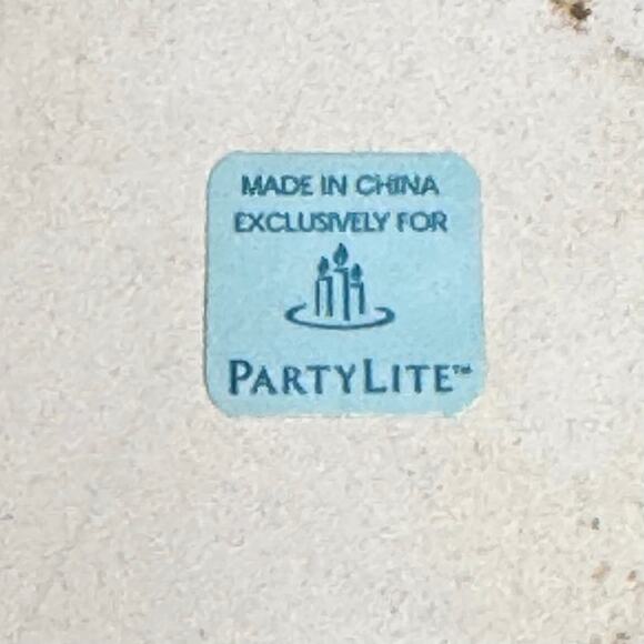 Vintage PartyLite Two Frogs Candle Holder Votive Ceramic Garden Decor Figurine - Picture 7 of 8